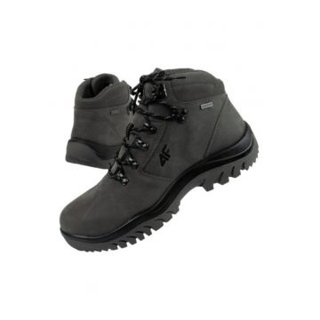 Pantofi trekking barbati  Gri - Negru