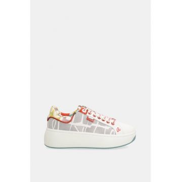 Sneakers dama 42390 493 PARIS 423 - Alb