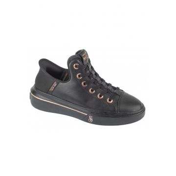 Tenisi dama -  Snoop One - piele naturala - negru -