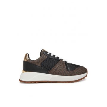 Adidasi sport dama  43S5JMFS1B - piele naturala - maro/negru