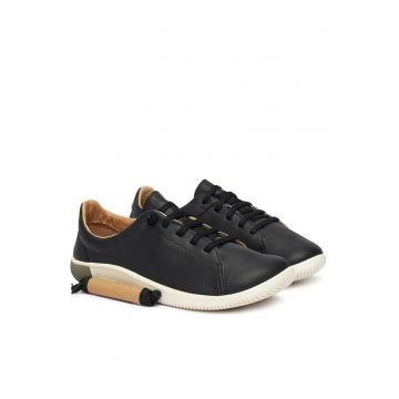 Adidasi sport dama  piele naturala - negru -