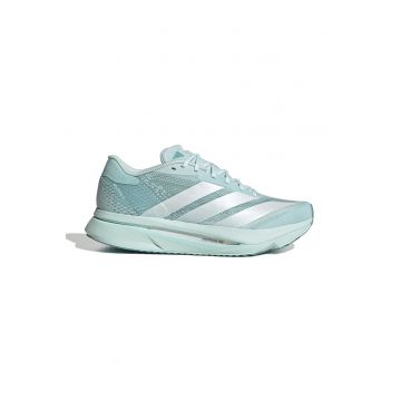 Pantofi Adizero din material textil pentru alergare - Albastru pal/Alb murdar