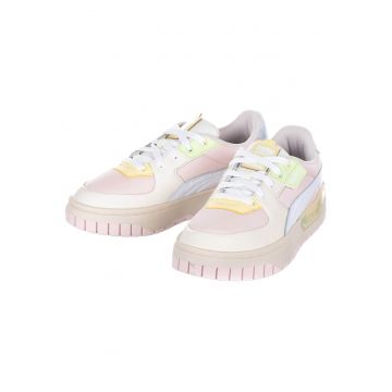 Pantofi din piele cu insertii textile Cali Dream