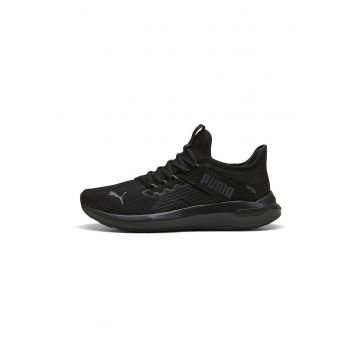 Pantofi Softride Enzo 5 de plasa cu imprimeu logo pentru alergare - Negru