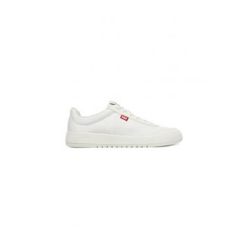 Pantofi sport barbati - 12027 -  Textil - Alb