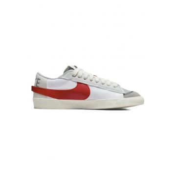 Pantofi sport barbati  BLAZER LOW '77 JUMBO - Piele naturala - Alb -