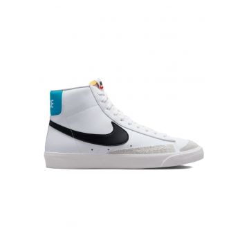 Pantofi sport barbati  BLAZER MID '77 VNTG - Piele naturala - Alb -