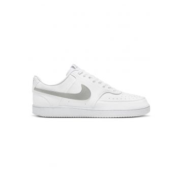 Pantofi sport barbati  Court Vision Low NN DH2987 - piele naturala/piele ecologica - alb/gri -