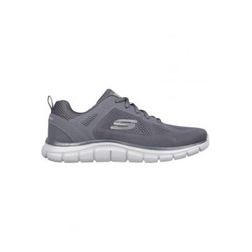 Pantofi sport barbati -  Track - Broader - gri - material mesh - talpa protectoare Memory Foam