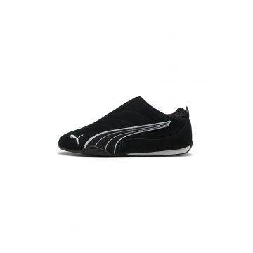 Pantofi sport Catch Soleil slip-on - Alb/Negru