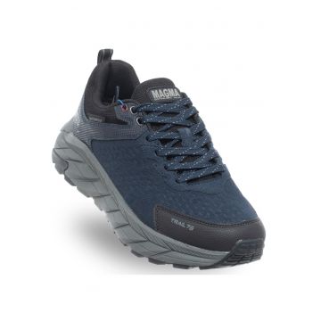 Pantofi sport cu sireturi si material textil