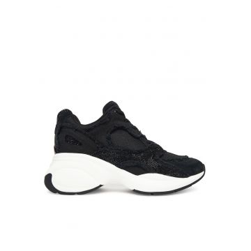 Pantofi sport dama  43T5ZUFS2D - negru - tesatura