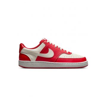 Pantofi sport dama -  Court Vision Low NN DH3158 - sintetic - rosu/alb -