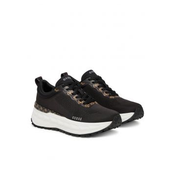 Pantofi sport dama -  FLTRT2 FAB12 - negru - tesatura