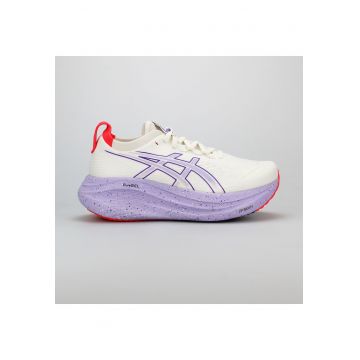 Pantofi sport dama -  GEL-NIMBUS 27 TOKYO - alb si violet - textil
