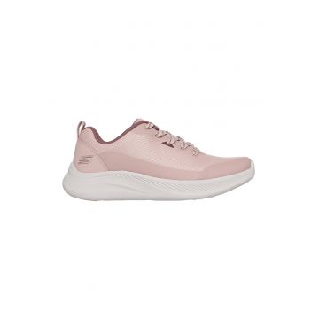 Pantofi sport din material textil Bobs Mode Flex - Roz prafuit