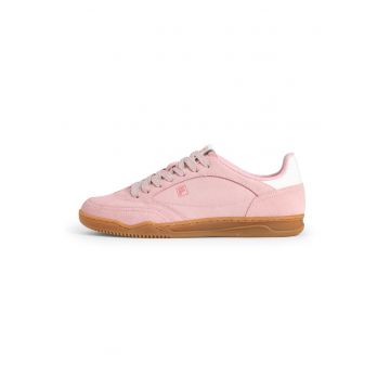 Pantofi sport din piele Slantshot S - Alb murdar/Roz prafuit