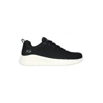 Pantofi sport low-cut de plasa Flex - Visionary - Alb - Negruzqs - Alb/Negru