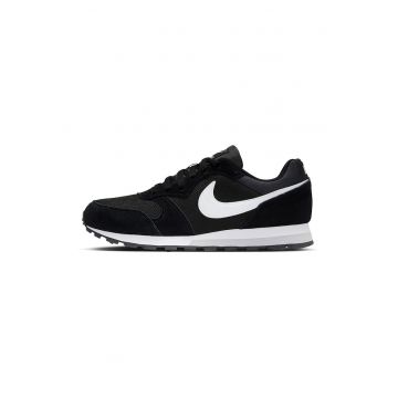 Pantofi sport MD Runner 2 cu garnituri din piele intoarsa - Alb/Negru