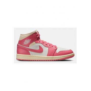 Pantofi sport mid-high din piele si piele ecologica