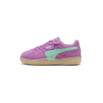 Pantofi sport Palermo Moda Xtra Gum low-cut - Roz orhidee/Verde menta