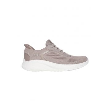 Pantofi sport Slip-ins™ BOBS din material textil - Maro taupe