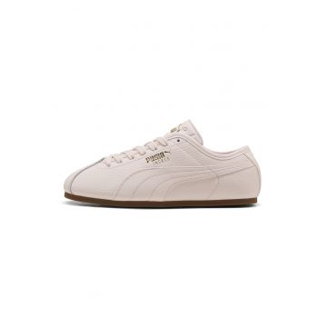 Pantofi sport Tackle L de piele cu garnituri de piele ecologica - Nude rose