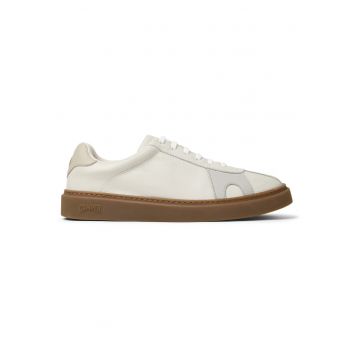 Pantofi sport Twentyfive Twins Runner de piele - Alb