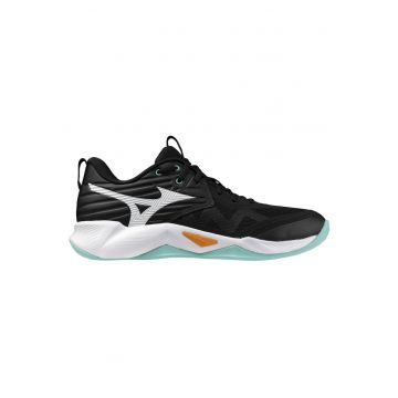 Pantofi volei  Wave Momentum Pro-Negru/Turcoaz-44 1/2