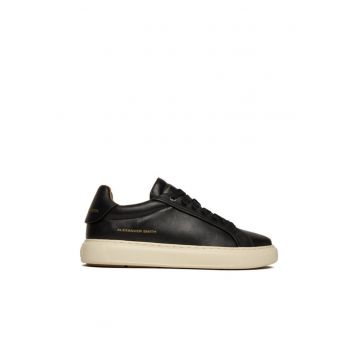 Tenisi barbati -  Black Soho - piele naturala - negru