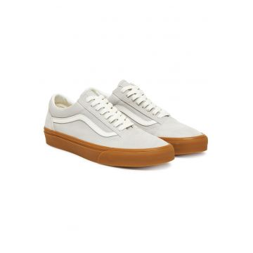 Tenisi barbati -  Old Skool - piele naturala - gri