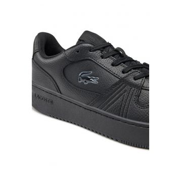 Tenisi barbati -  piele naturala - negru -