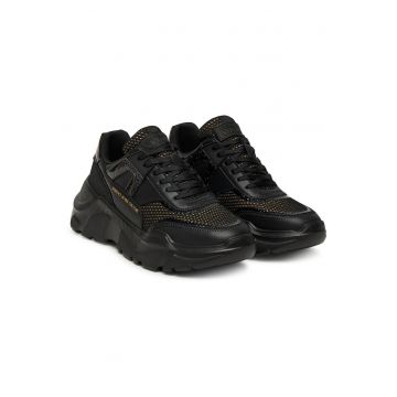 Tenisi dama -  79VA3SC4 ZSC79 899 - piele ecologica - negru