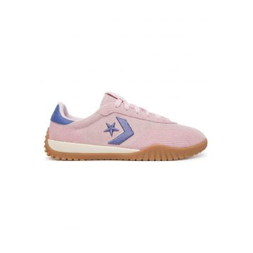 Tenisi dama -  A16076C - piele naturala - roz