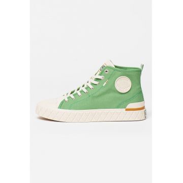 Tenisi mid-cut Canvas - Verde