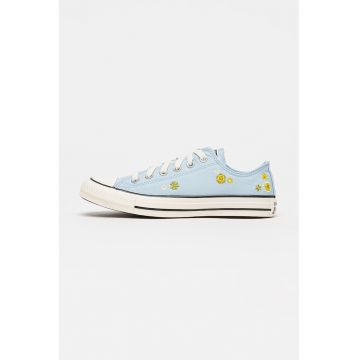 Tenisi Unisex Chuck Taylor All Star - Galben miere/Albastru azur/Verde iarba