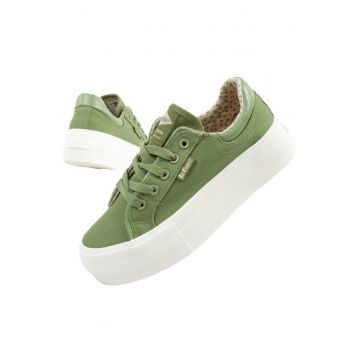 Pantofi  pentru dama [LCW-25-31-3449L] Platforma - verde - Verde