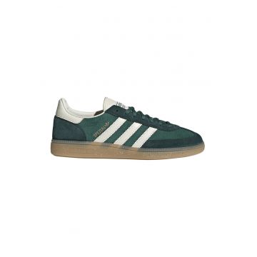Pantofi Spezial din piele intoarsa pentru handbal - Verde inchis/Verde englez/Alb optic