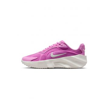 Pantofi sport Aura Edge din material textil cu insertii din piele ecologica - Roz orhidee