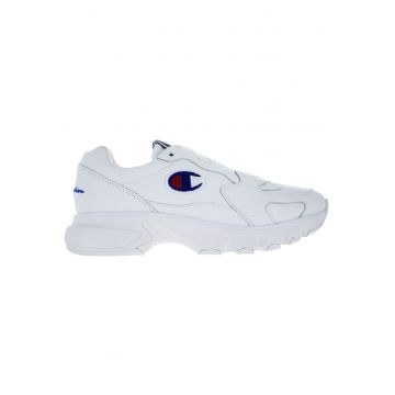 Pantofi sport barbati  croiala joasa - piele - alb