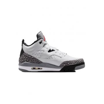 Pantofi sport barbati JORDAN SON OF MARS LOW -  Piele ecologica - Alb -