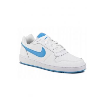 Pantofi sport barbati -  Piele - Alb/Albastru -