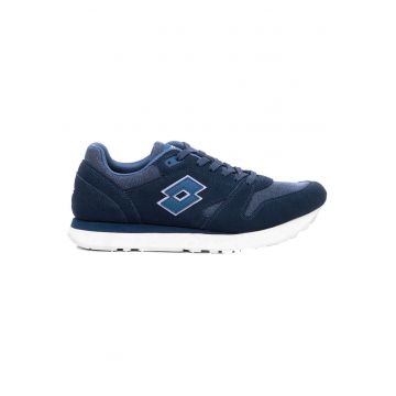 Pantofi sport barbati  Trainer XVII NET - bleumarin - piele intoarsa - design retro - utilizare zilnica -