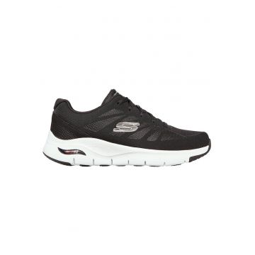 Pantofi sport dama  Arch Fit - plasa/sintetic - negru -