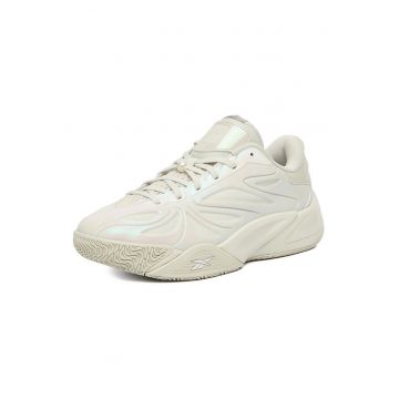 Pantofi sport dama -  baschet - confort - alb - textil