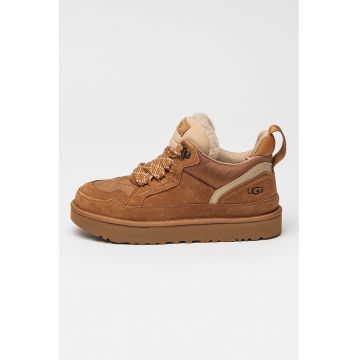 Pantofi sport de piele intoarsa Lowmel - Caramel