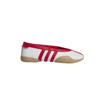 Pantofi sport din piele - pentru balet Taekwondo - Rosu/Alb