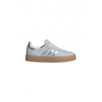 Pantofi sport flatform Sambae - Albastru prafuit/Argintiu