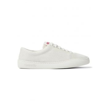 Pantofi sport Peu Touring din material textil cu branturi cu amortizoare - Alb/Alb murdar