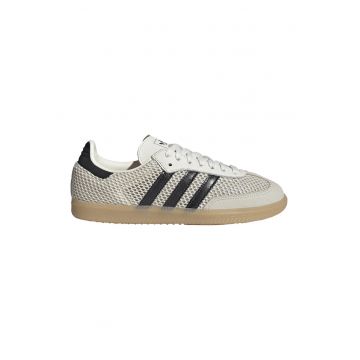 Pantofi sport Samba OG din plasa si piele intoarsa - Negru/Gri deschis